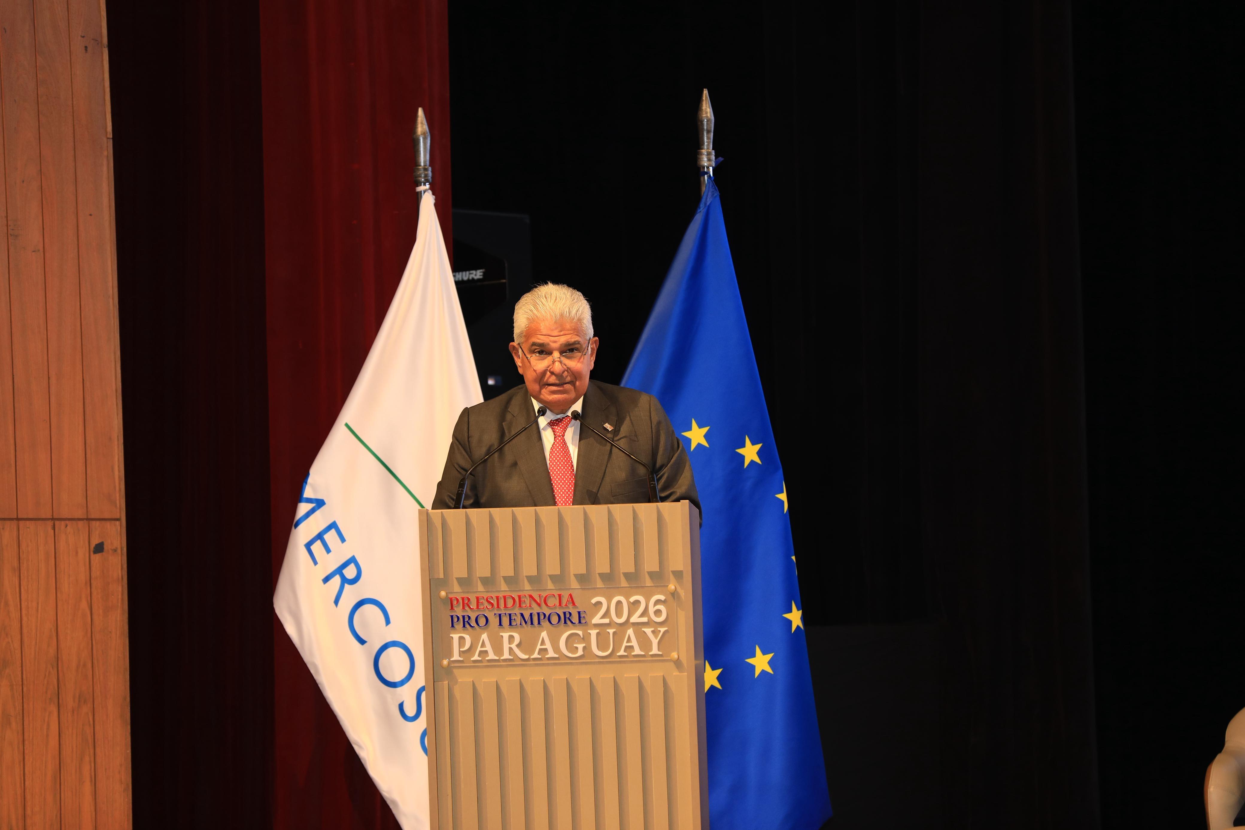 Mulino: plataforma logística panameña será crucial para fortalecer el acuerdo Mercosur – Unión Europea