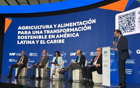 Autoridades de CAF refuerzan alianza para ampliar el financiamiento de la revolución científica y tecnológica del agro en las Américas