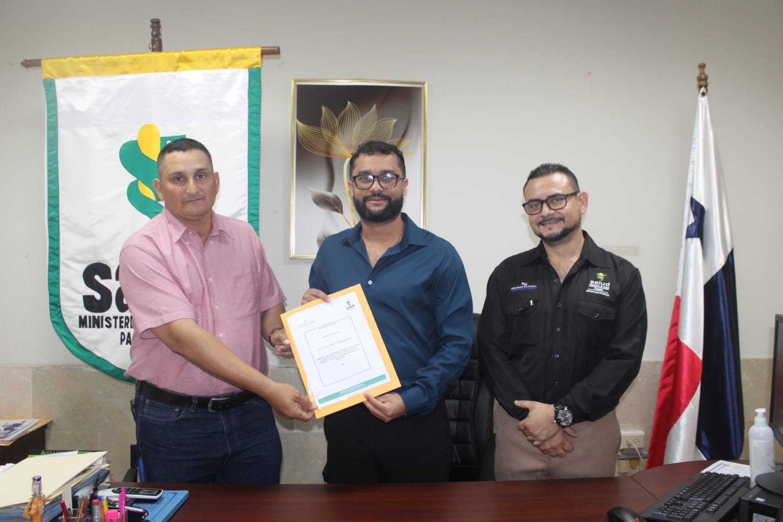 Minsa – Veraguas entrega orden de proceder para mejoras en el Puesto de Salud de El Potrero en Calobre