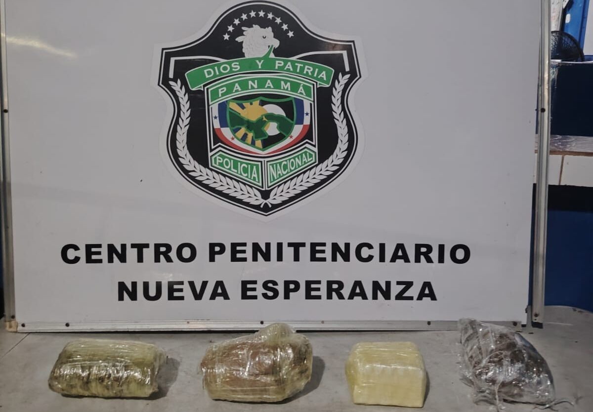 Encuentran cuatro envoltorios de presunta droga en los predios del Centro Penitenciario Nueva Esperanza