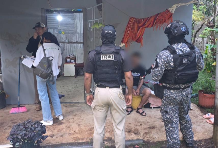 Realizan allanamiento en Arraiján y ubican a sospechoso de doble tentativa de homicidio