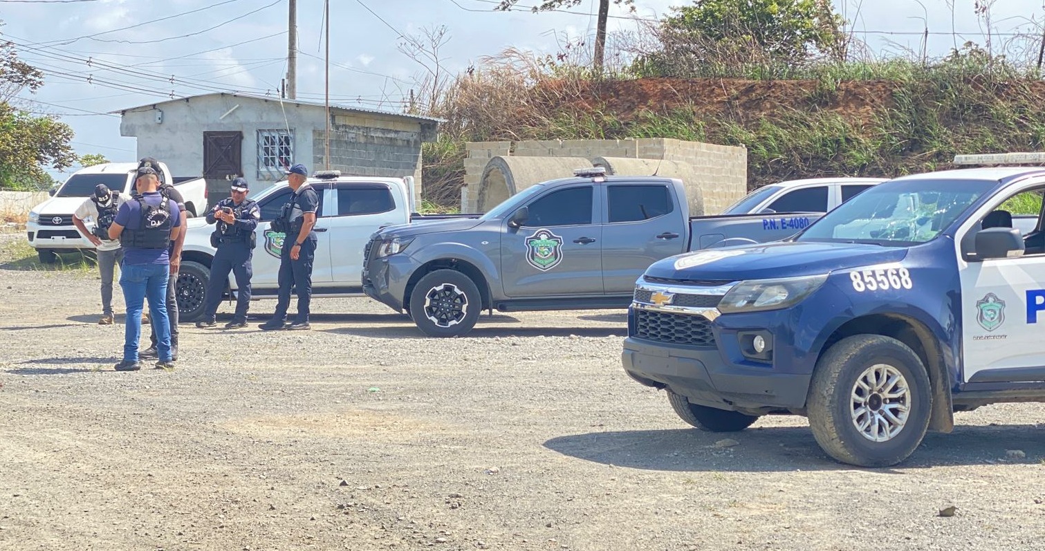 Policía Nacional y Ministerio Público investigan homicidio en La Invasión, Colón