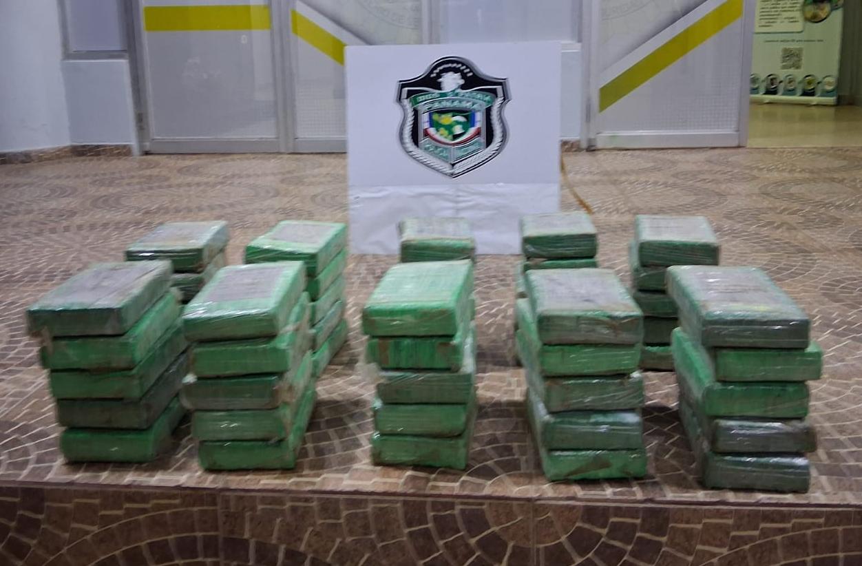 Decomisan 50 paquetes de presunta droga ocultos en cajas en Parque Lefevre