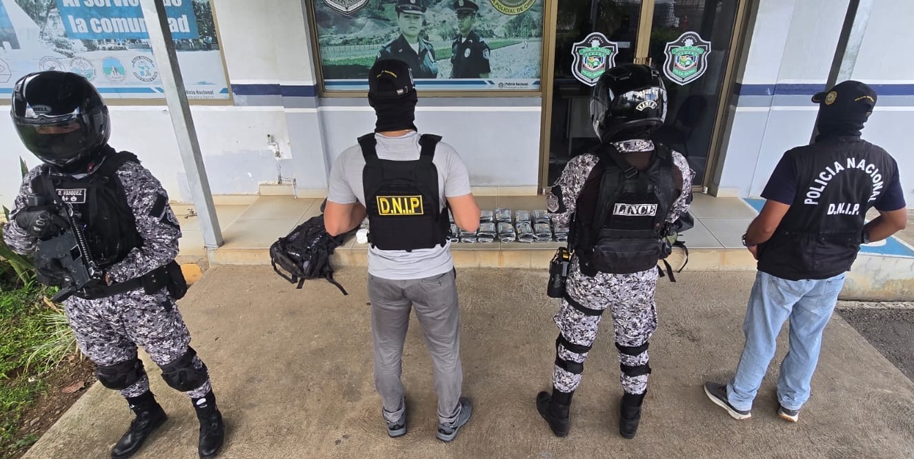 43 paquetes de presunta droga fueron ubicados en David, Chiriquí