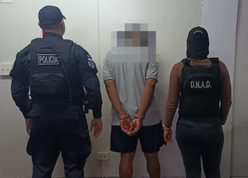 Por presunto tráfico internacional de drogas fue aprehendido un hombre en Cocobolo