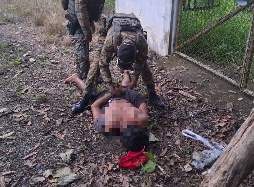 Ciudadano es capturado infraganti en Barú
