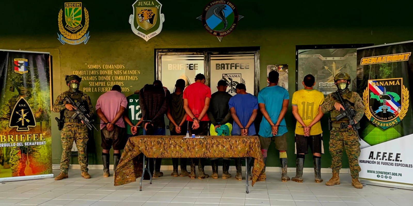 13 colombianos fueron detectados en zona fronteriza de Darién; realizaban minería ilegal