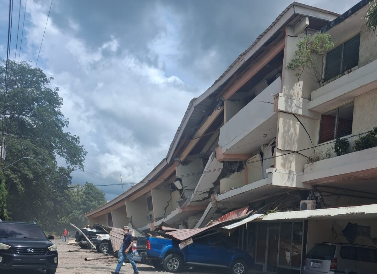Así fueron los estragos del sismo de 7.5 que sacudió a Panamá